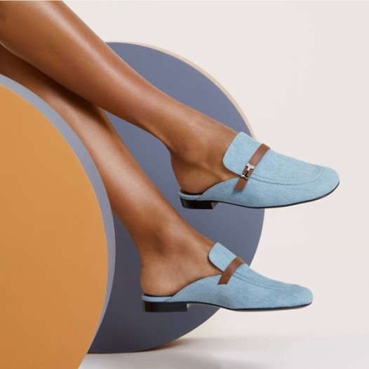 ❤에르메스 여성 그루피 레더 뮬 - Hermes Womens Groupie Mules - hes1364x