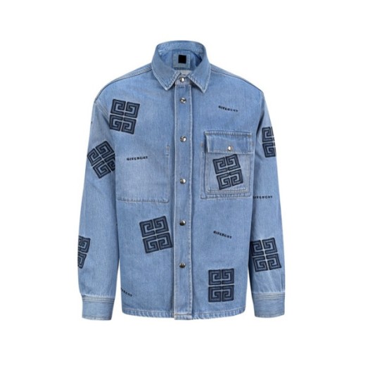 ❤지방시 남성 데님 셔츠 - Givenchy Mens Denim Shirts - giv1863x