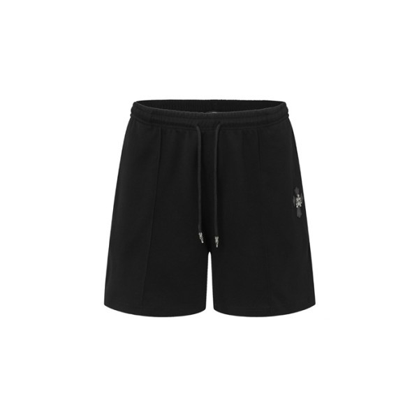 ❤크롬하츠 남성 캐쥬얼 반바지 - Chrom Hearts Mens Black Half-pants - chc1882x