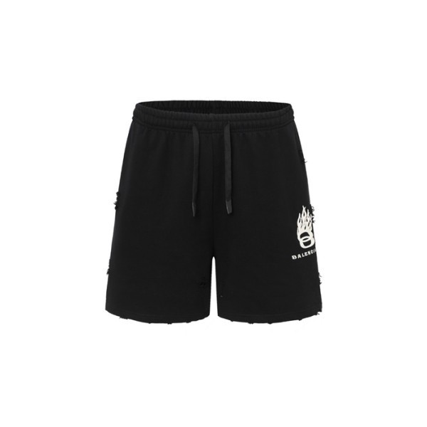 ❤발렌시아가 남성 블랙 반바지 - Balenciaga Mens Black Half-pants - bac1883x