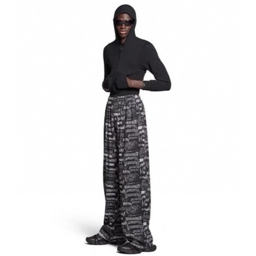 ❤발렌시아가 남성 블랙 팬츠 - Balenciaga Mens Black Pants - bac1892x