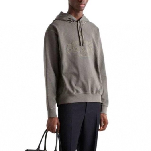 ❤프라다 남성 캐쥬얼 후드티 - Prada Mens Khaki Hoodie - prc1904x