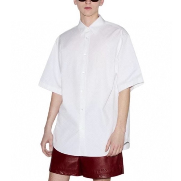 ❤구찌 남성 화이트 반팔 셔츠 - Gucci Mens White Shirts - guc1907x