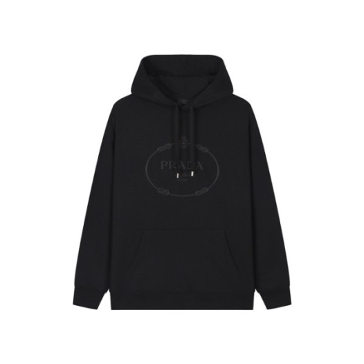 ❤프라다 남성 캐쥬얼 후드티 - Prada Mens Black Hoodie - prc1910x