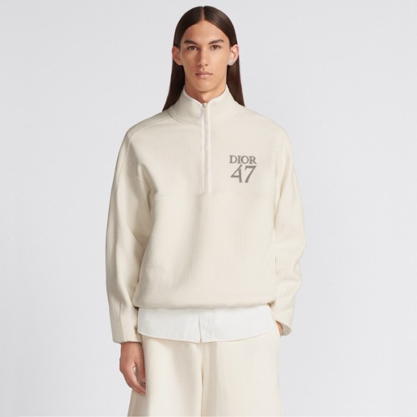 ❤디올 남성 집업 긴팔티 - Dior Mens White Tshirts - dic1924x