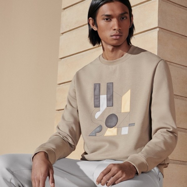 ❤에르메스 남성 라운드 맨투맨 - Hermes Mens Round Tshirts - hec1931x