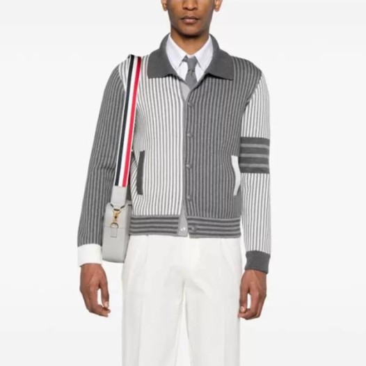 ❤톰브라운 남성 폴로 가디건 - Thom Browne Mens Cardigan - thc1948x