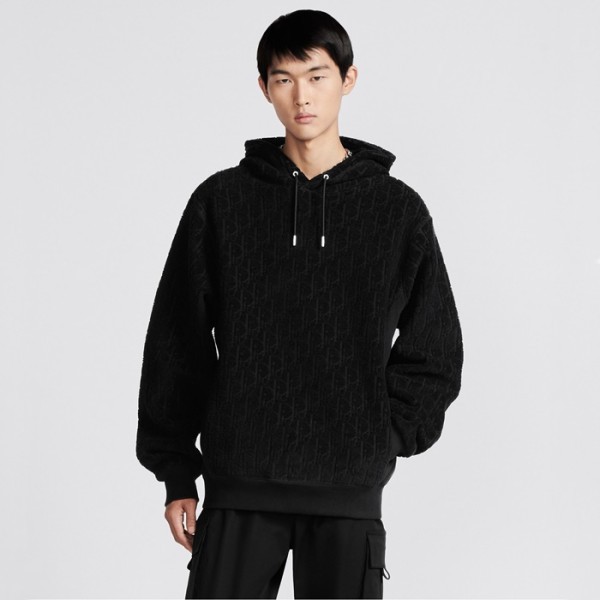 ❤디올 남/녀 블랙 후드티 - Dior Unisex Black Hoodie - dic1958x