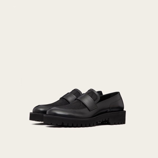 ❤발렌티노 남성 블랙 로퍼 - Valentino Mens Black Loafer - vas1383x