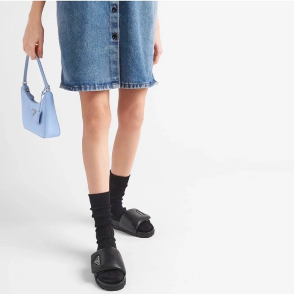 ❤프라다 여성 소프트 패딩 뮬 - Prada Womens Napa Mules - prs1390x