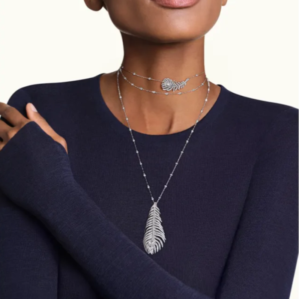 ❤부쉐론 여성 플륌 드 펑 목걸이 - Boucheron Womens White-gold Necklace - acc2340x