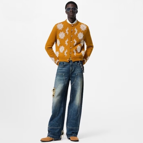 ❤루이비통 남성 블루 청바지 - Louis vuitton Mens Blue Jeans - lvc2069x