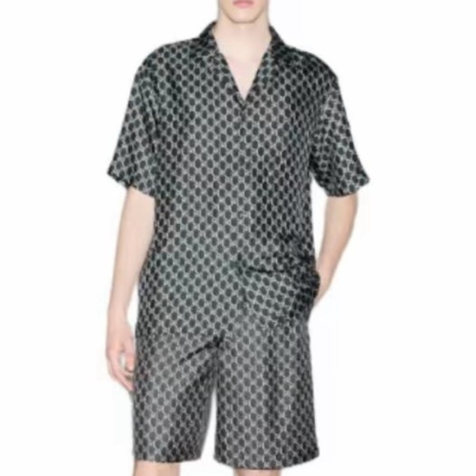 ❤구찌 남성 블랙 투피스 - Gucci Mens Black Two-pieces - guc2070x