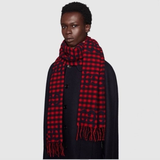 ❤구찌 여성 레드 머플러 - Gucci Womens Red Muffler - acc2349x