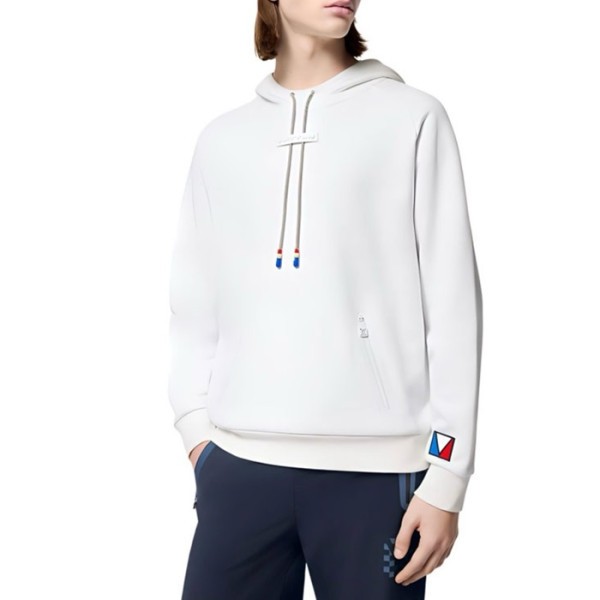 ❤루이비통 남성 화이트 후디 - Louis vuitton Mens White Hoodie - lvc2130x