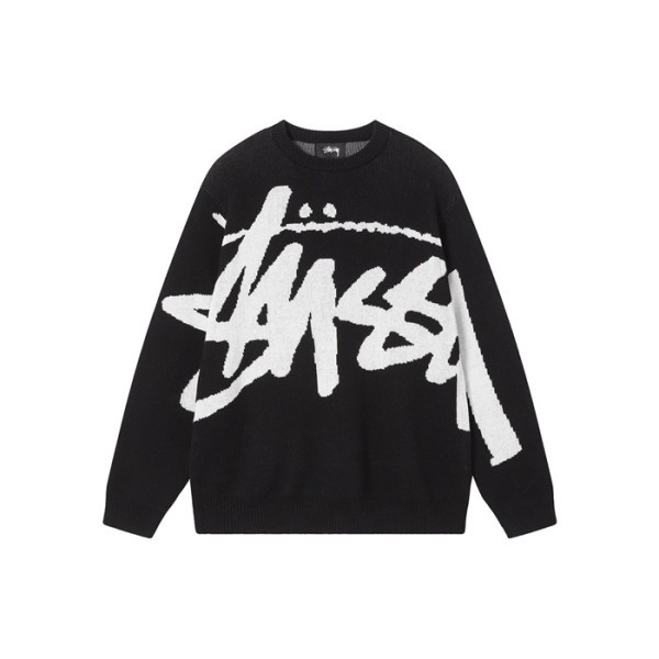 ❤스터시 남성 라운드 스웨터 - Stussy Mens Round Sweater - stc2148x