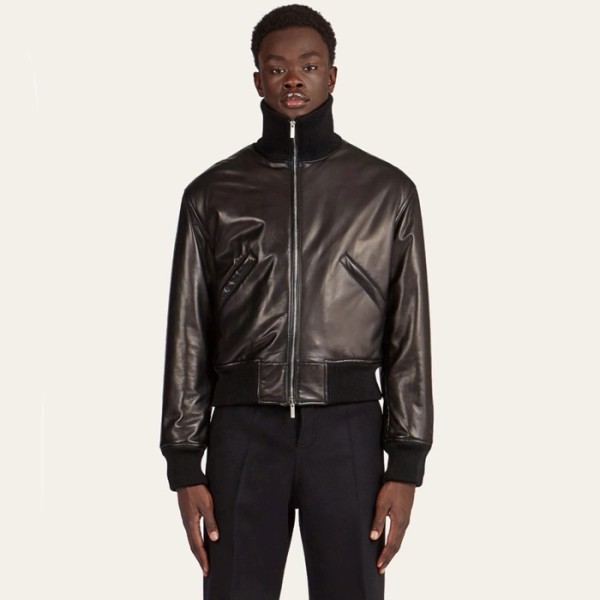 ❤페라가모 남성 가죽 재킷 - Ferragamo Mens Leather Jacket - fec2154x