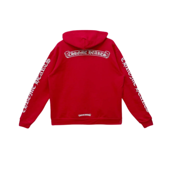 ❤크롬하츠 남성 레드 후디 - Chrom hearts Mens Red  Hoodie - chc2155x