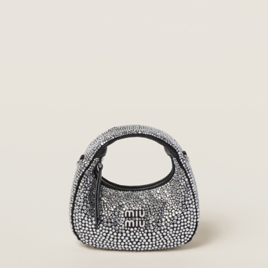 ★미우미우 여성 완더 호보 백 미니 - Miumiu Wander Hobo Bag Mini