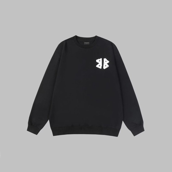 ❤발렌시아가 남성 블랙 맨투맨 - Balenciaga Mens Black Tshirts - bac2211x