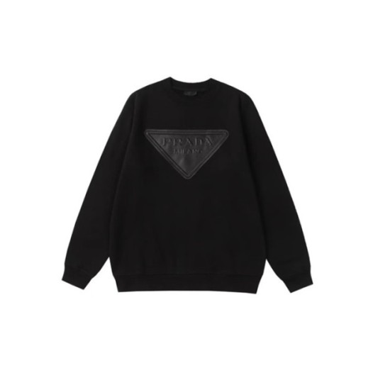 ❤프라다 남성 블랙 맨투맨 - Prada Mens Black Tshirts - prc2214x