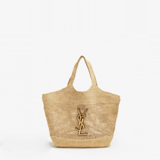 ❤입생로랑 여성 라피아 크로셰 쇼퍼백 - Saint Laurent Womens Icare Shopper - ysb2497x