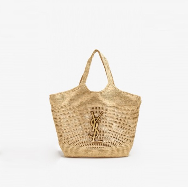 ❤입생로랑 여성 라피아 크로셰 쇼퍼백 - Saint Laurent Womens Icare Shopper - ysb2497x