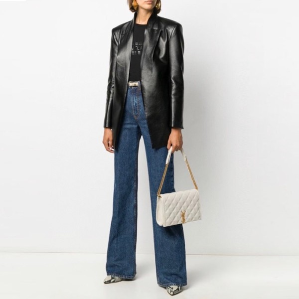 ❤입생로랑 여성 퀄트 베키 체익 백 - Saint Laurent Womens Becky Chain Bag - ysb2520x