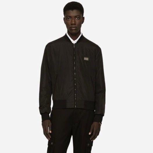 ❤돌체앤가바나 남성 블랙 블루종 - Dolce&Gabbana Mens Black Blouson - doc2225x