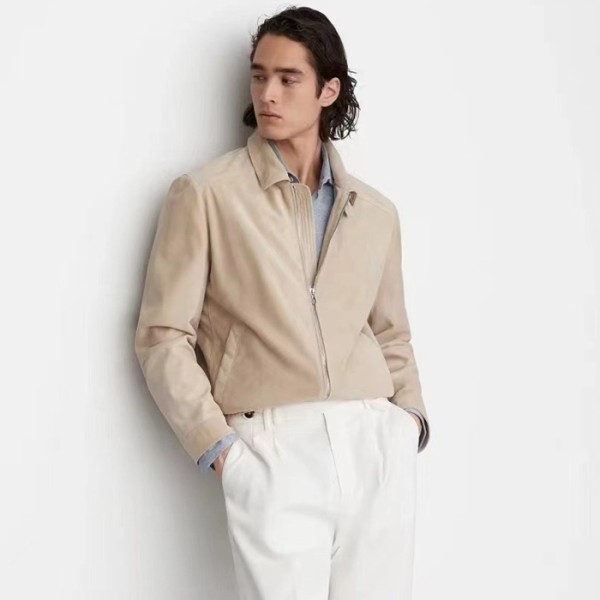 ❤브루넬로쿠치넬리 남성 가죽 자켓 - Brunello Cucinelli Mens Polo Jackets - brc2227x