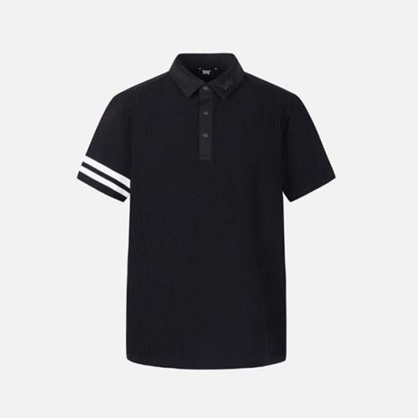 ❤PXG 남성 썸머 니트 하이브리드 카라 반팔티 - gol1265x