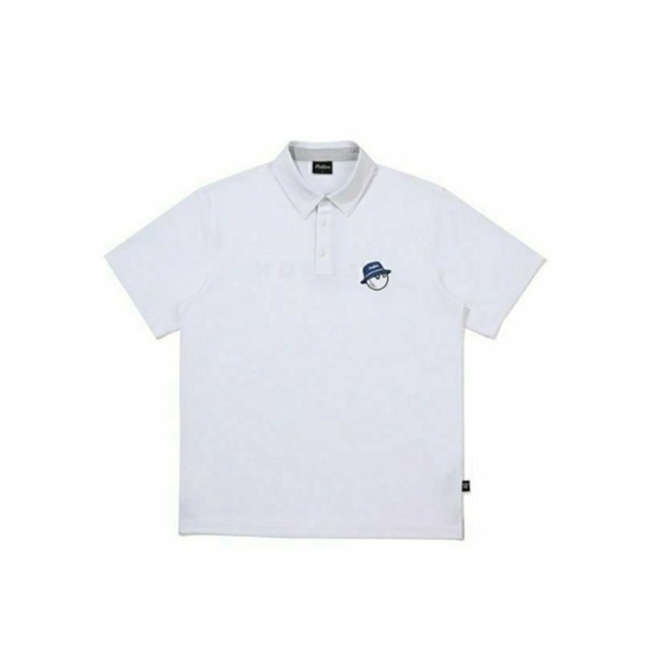 ❤[MALBON] 말본 남성 버킷 포인트 폴로 티셔츠 - gol1277x