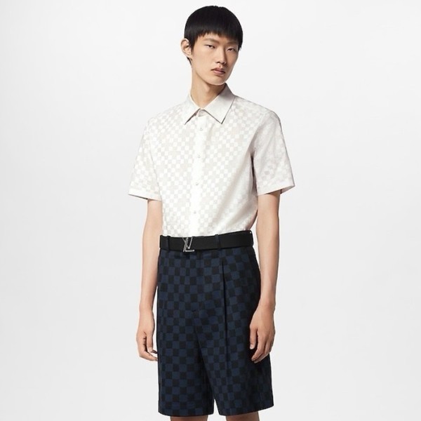 ❤루이비통 남성 반팔 셔츠 - Louis vuitton Mens White Shirts - lvc2251x