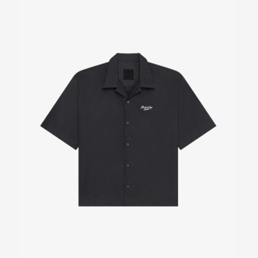 ❤지방시 남성 반팔 셔츠 - Givenchy Mens Black Shirts - gic2260x