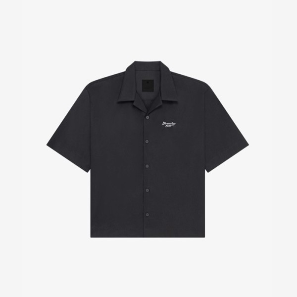 ❤지방시 남성 반팔 셔츠 - Givenchy Mens Black Shirts - gic2260x