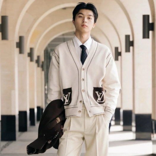 ❤루이비통 남성 브이넥 가디건 - Louis vuitton Mens V-neck Cardigan - lvc2266x
