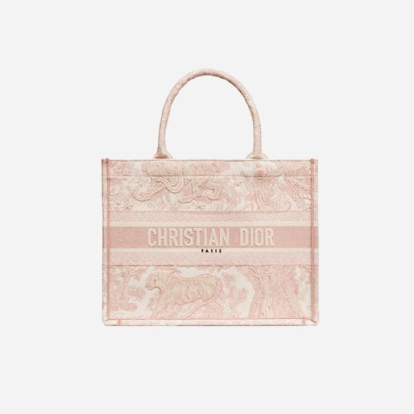 ❤디올 여성 투알 드 주이 자수 북 토트백 미디엄 - Dior Roald Embroidery Medium Tote Bag- di2581z