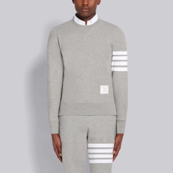 ❤톰브라운 남성 라운드 맨투맨 - Thom Browne Mens Round Tshirts - thc2329x