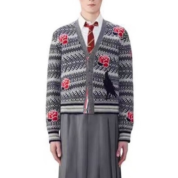 ❤톰브라운 여성 브이넥 가디건 - Thom Browne Womens Cardigan - thc2335x
