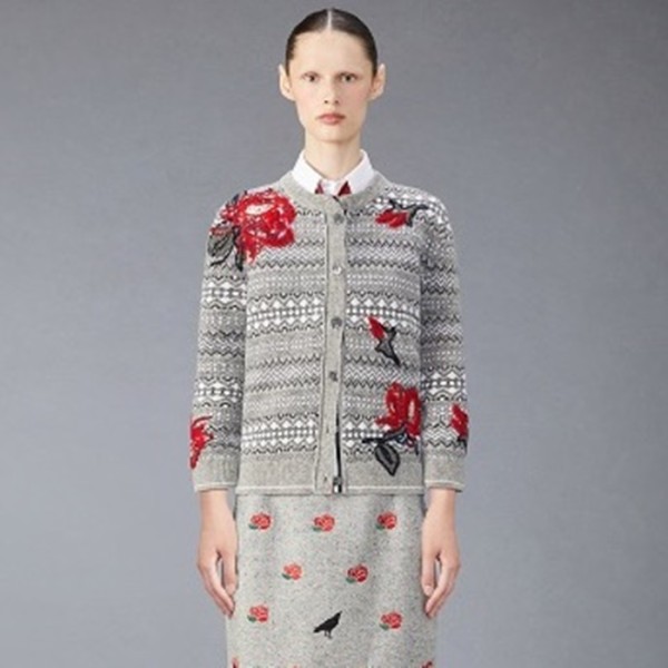 ❤톰브라운 여성 라운드 가디건 - Thom Browne Womens Cardigan - thc2342x