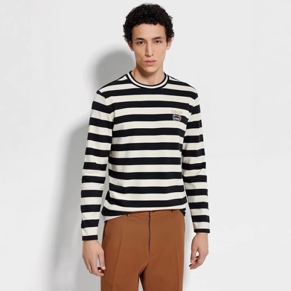 ❤구찌 남성 라운드 긴팔티 - Gucci Mens Round Tshirts - guc2348x