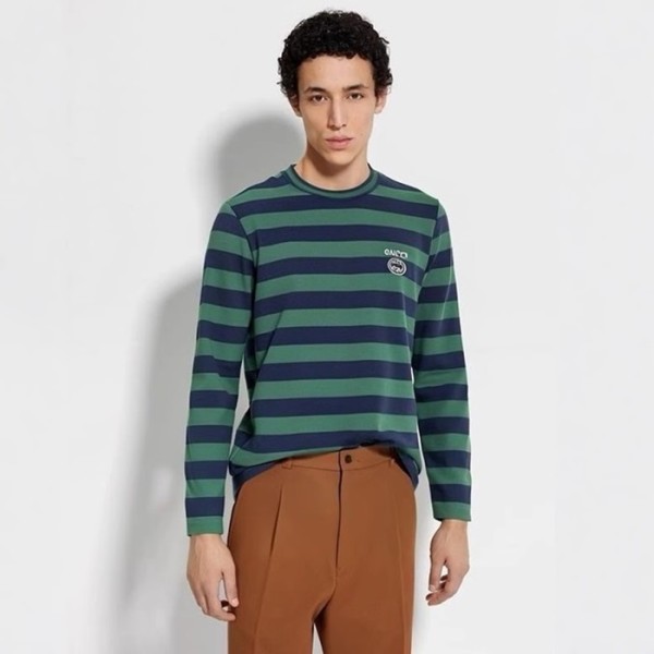 ❤구찌 남성 라운드 긴팔티 - Gucci Mens Round Tshirts - guc2349x