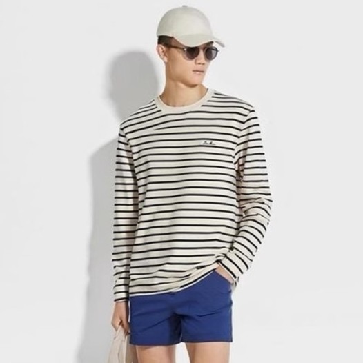 ❤로로피아나 남성 라운드 긴팔티 - Loro Piana Mens Round Tshirts - lpc2350x