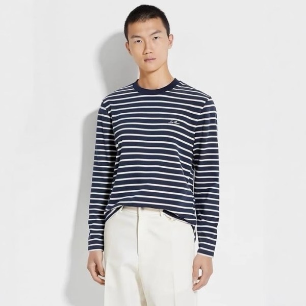 ❤로로피아나 남성 라운드 긴팔티 - Loro Piana Mens Round Tshirts - lpc2351x