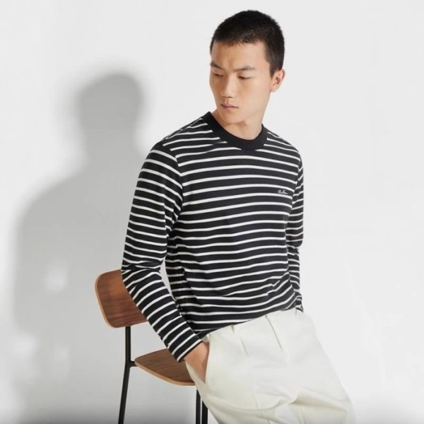 ❤로로피아나 남성 라운드 긴팔티 - Loro Piana Mens Round Tshirts - lpc2352x