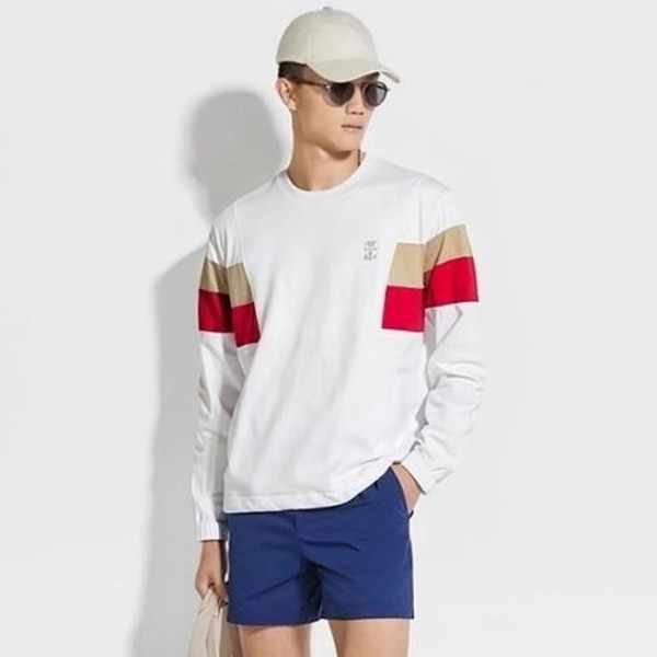 ❤브루넬로쿠치넬리 남성 라운드 맨투맨 - Brunello Cucinelli Mens Round Tshirts - bru2353x