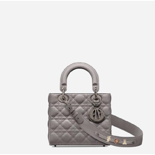 ❤디올 여성 스틸 그레이 까나쥬 레이디백 스몰 - Dior Silent Cannage Lady Small Bag- di2604z