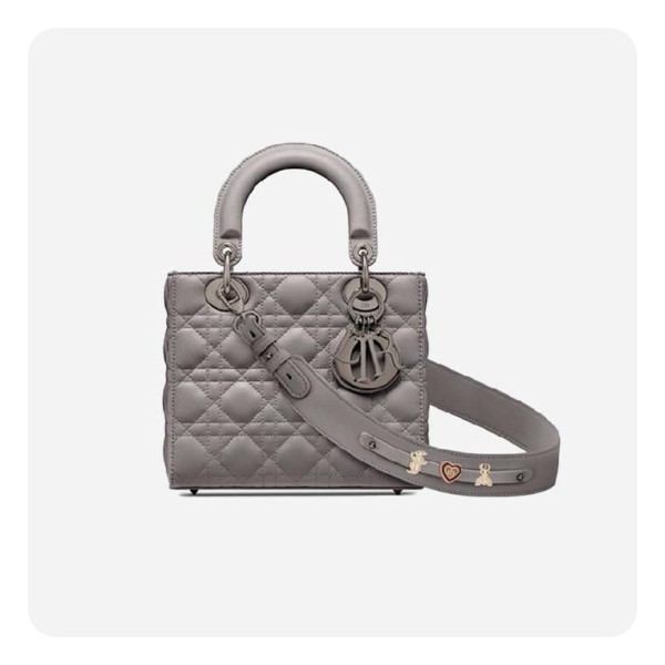 ❤디올 여성 스틸 그레이 까나쥬 레이디백 스몰 - Dior Silent Cannage Lady Small Bag- di2604z