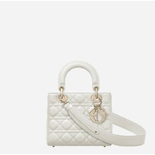 ❤디올 여성 라떼 까나쥬 레이디백 스몰 - Dior Latte Cannage Lady Small Bag- di2605z