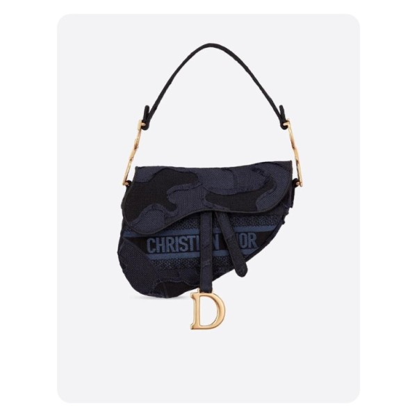 ❤디올 카모 플라쥬 캔버스 새들 백 - Dior Camouflage Canvas Saddle Bag- di2620z